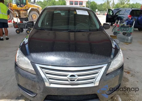 2015 Nissan Sentra S из США, поврежденный, VIN 3N1AB7AP3FY363574